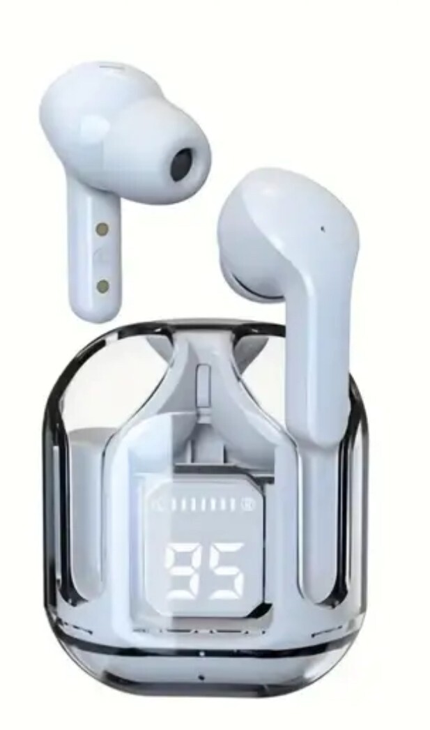Wireless Earbud Headphones (2025 BT 5.4) noise cancelation, type C charging case