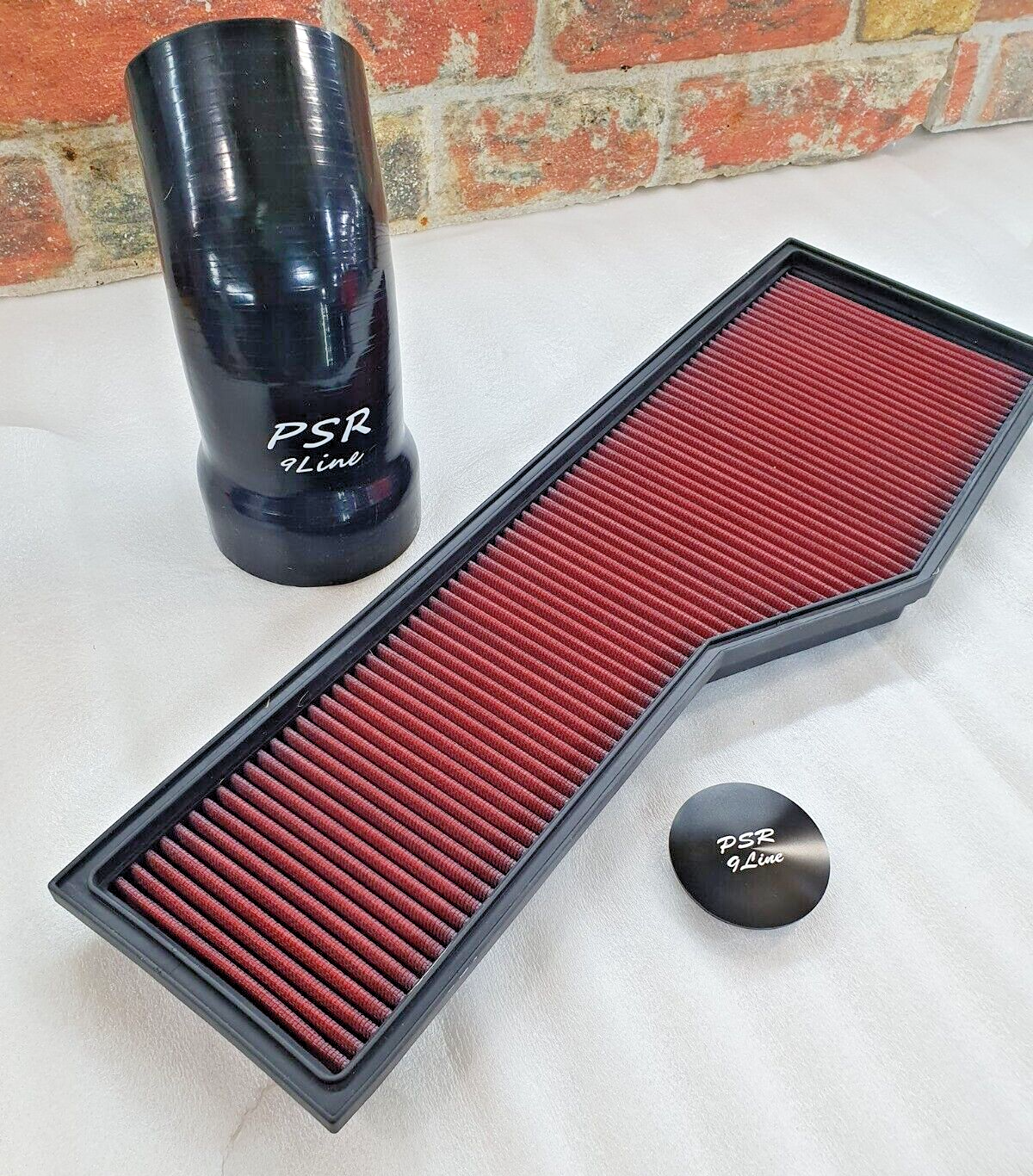 Porsche 997 Performance Induction Upgrade Air Filter & Resonator Box Kit Black