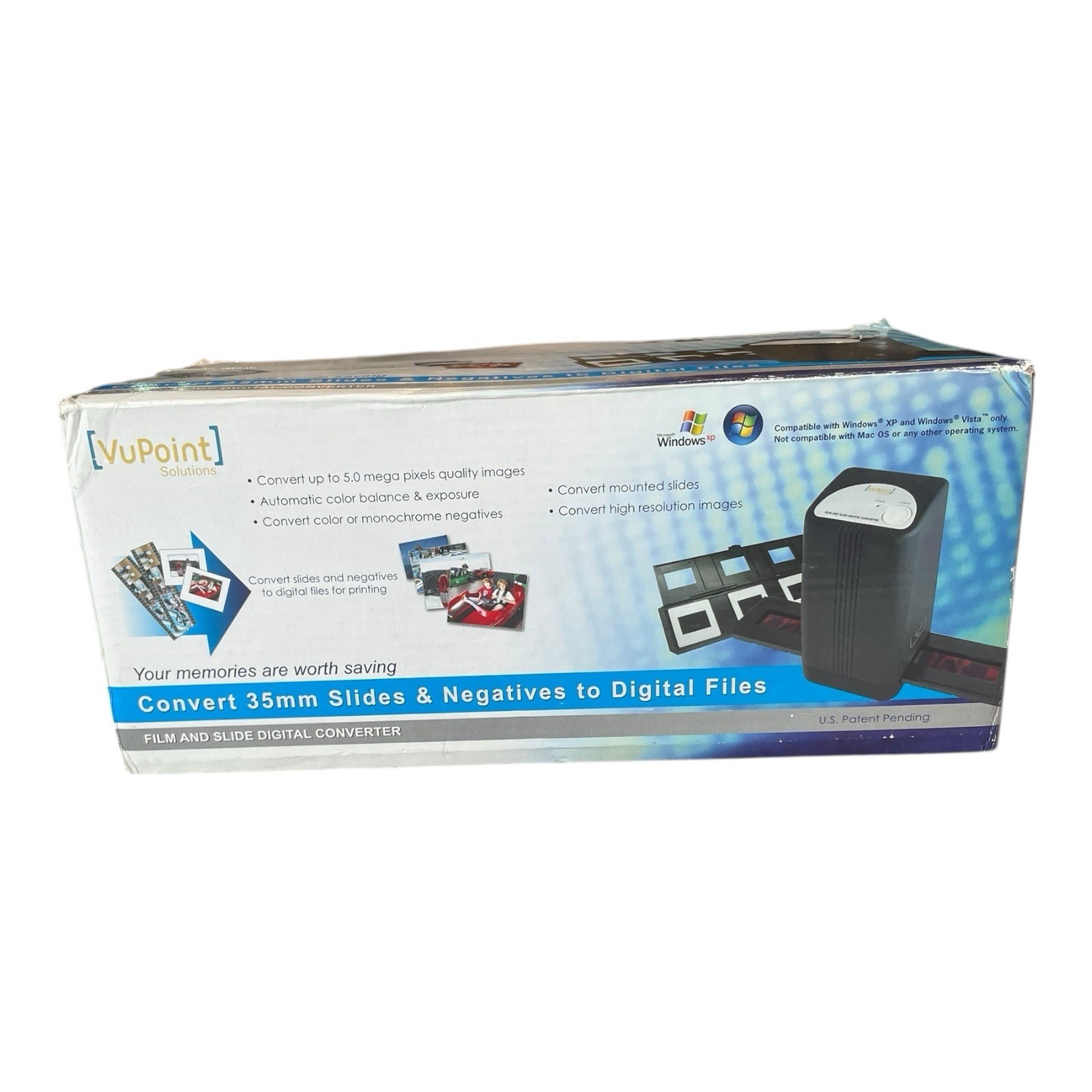 Vupoint Solutions Film Scanner Converts