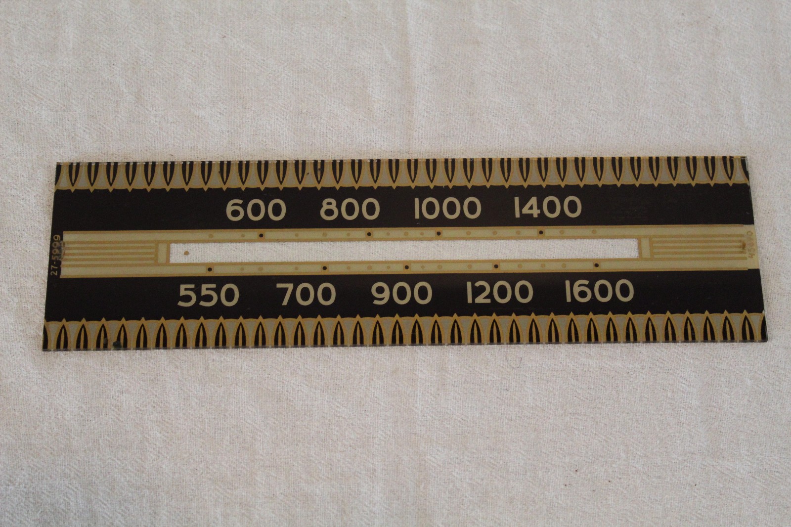 Philco Glass Radio Dial - Part # 27-5999 45690