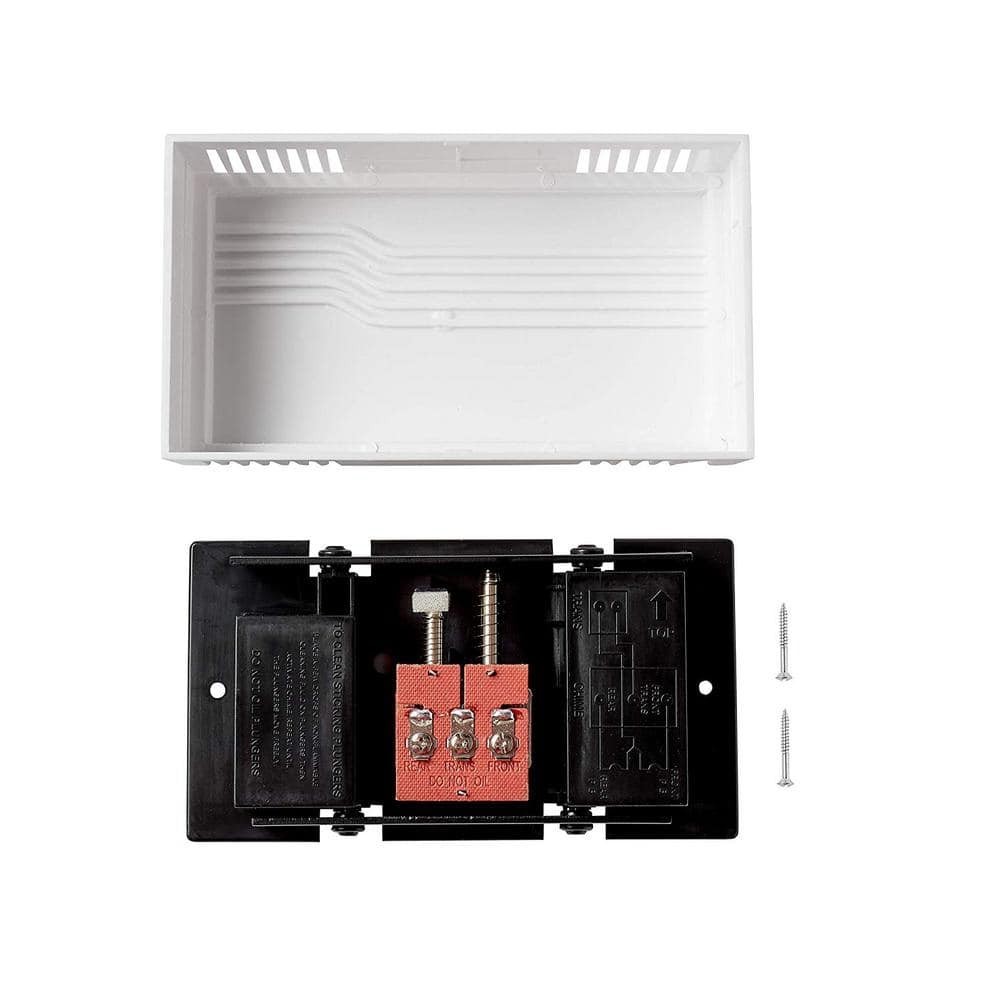 Wired Doorbell Chime 2-Note Classic Design White Newhouse