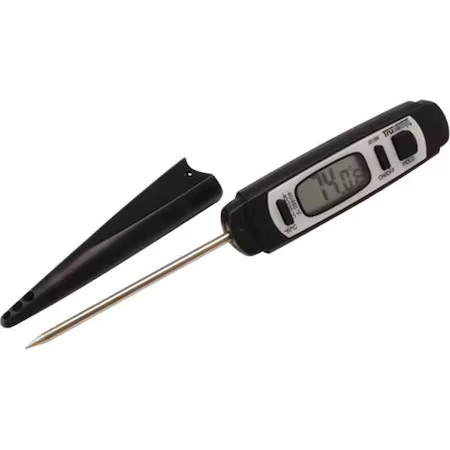 Taylor 3519 4" Lcd Pocket Test Thermometer With -40 To 450 (F)