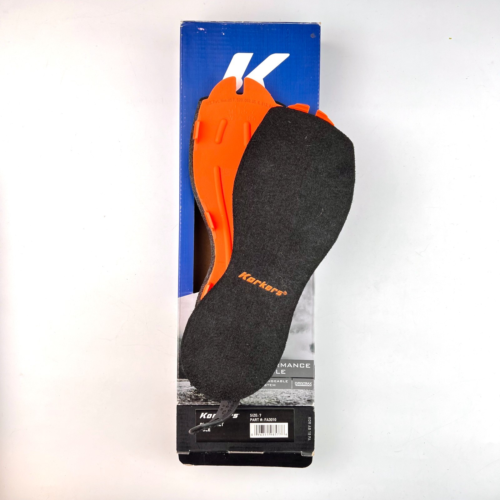Korkers Omnitrax 3.0 Felt Replacement Sole - Size 7