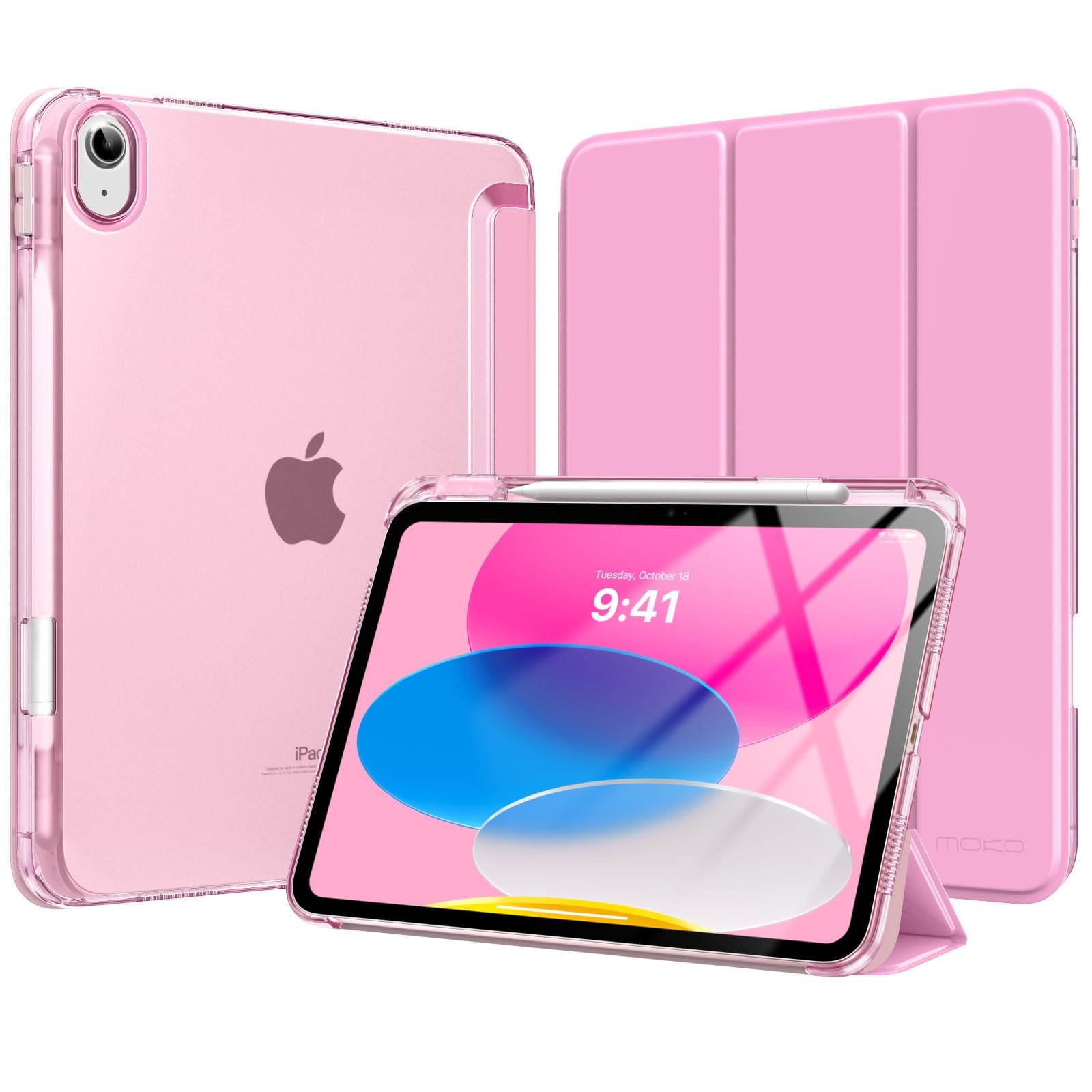 Funda protectora delgada para iPad (A16) de 11.ª generación (11 pulgadas, 2025)