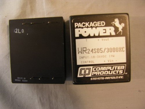 1 Computer Products WR24S05 DC-DC Converter 18-36V In 5V Out