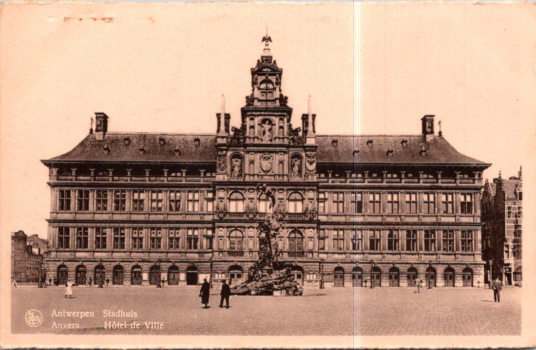 (1130) 24-6-2025 - Belgium  - VERY OLD - Antwerpen (Hotel de Ville) Anvers