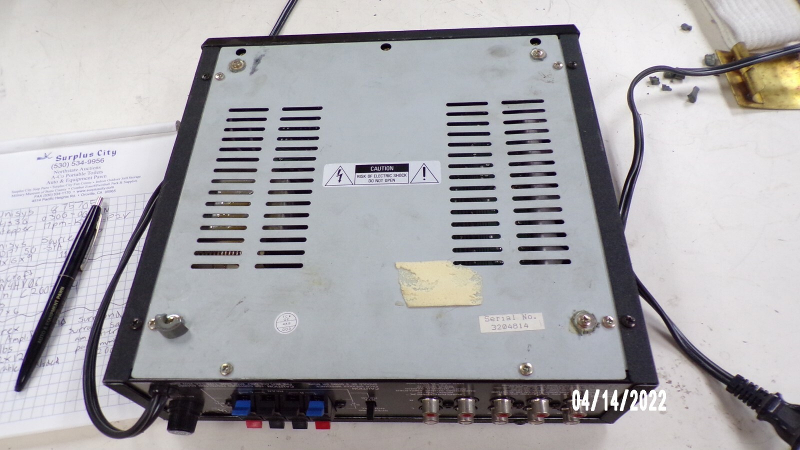 Memorex DS-10 Dolby Surround Sound Amplifier