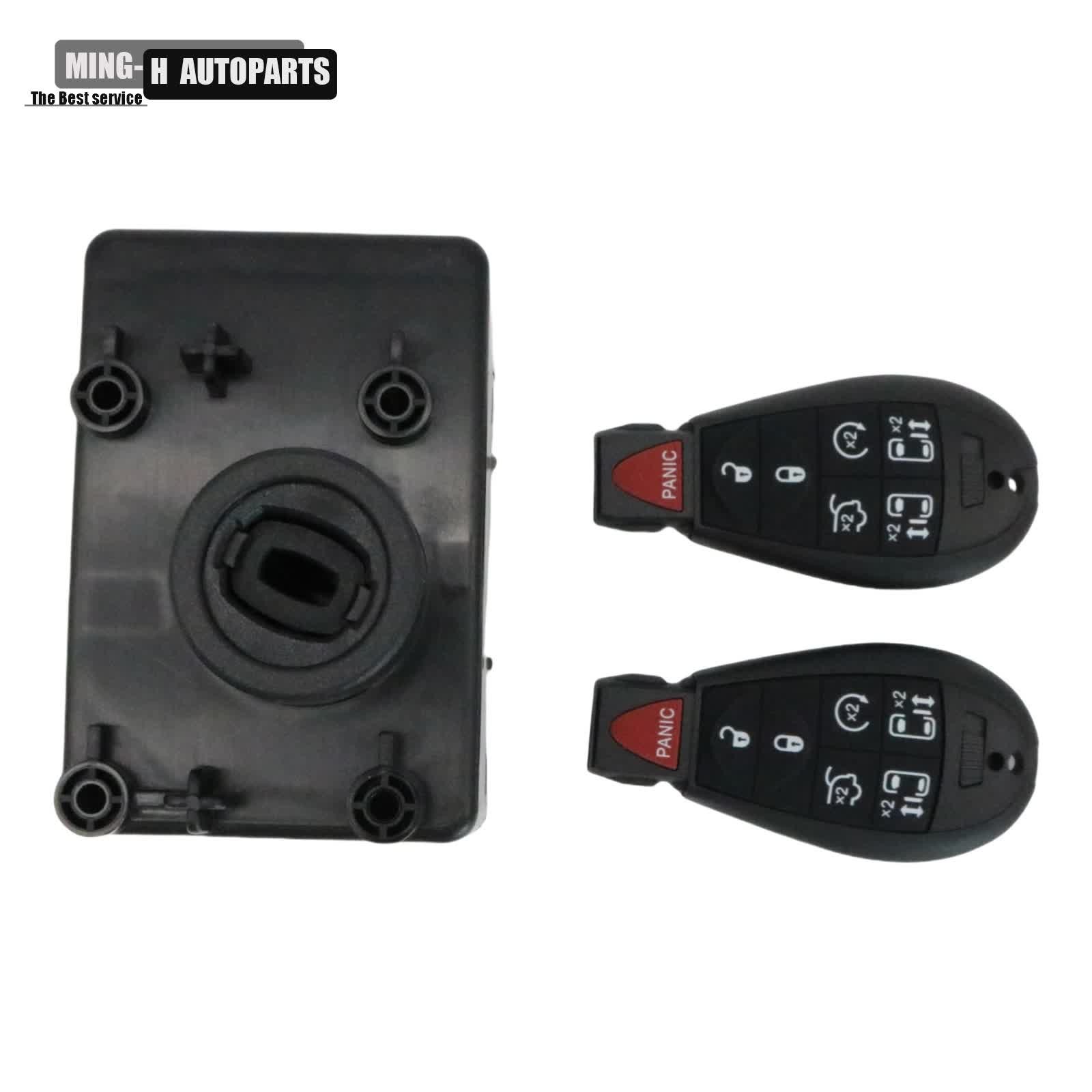For 2009-15 Dodge Ram 1500 2500 3500 Module Wireless Ignition Node w/ Keys