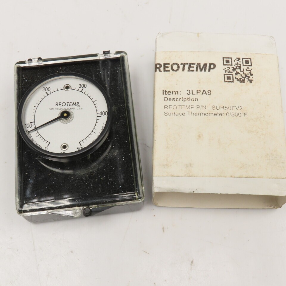 Reotemp SUR-50FV2 0-¦-500-¦F Magnetic Surface Thermostat