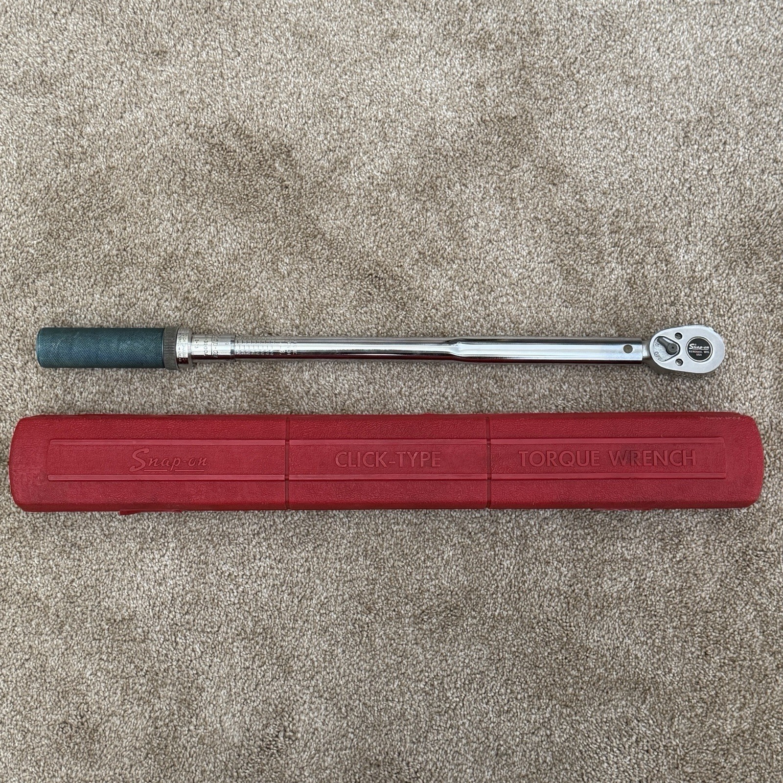 SNAP-ON TOOLS DRIVE QUICK-TYPE TORQUE WRENCH 30-200 FT LB QJR-3200A
