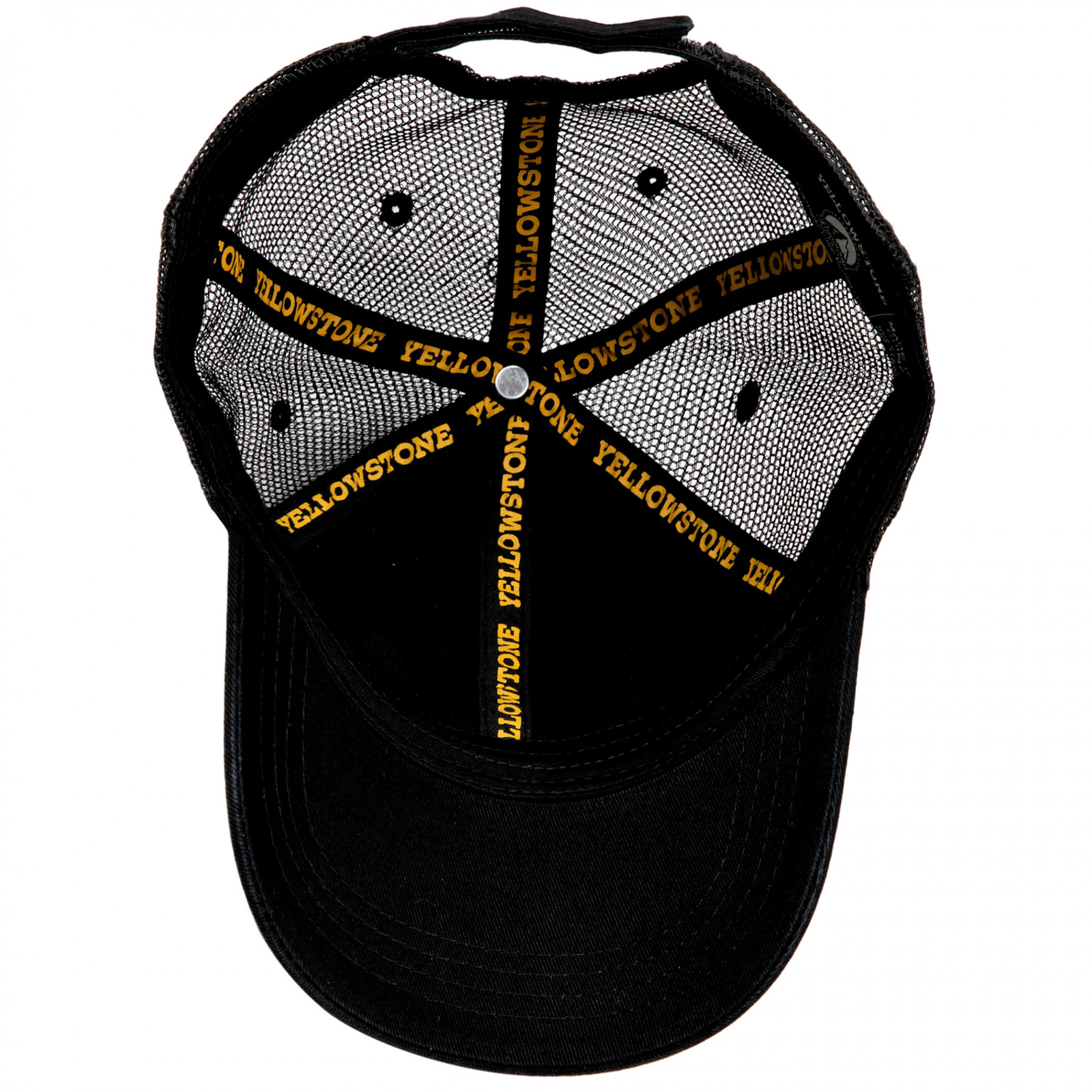 Yellowstone Dutton Ranch Bronco Logo Adjustable Trucker Hat Multi-Color