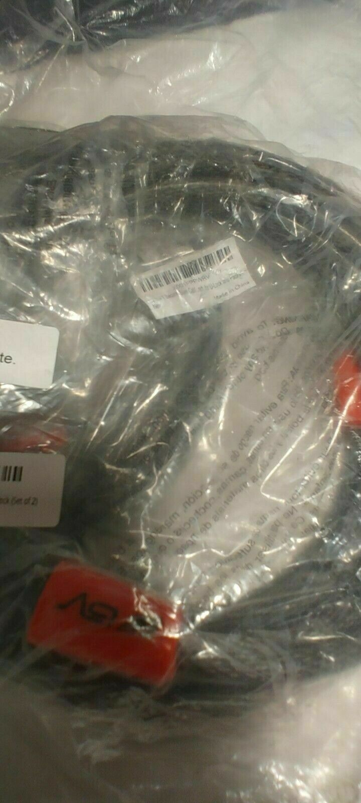 30FT Security Steel Cable with Loops/ U-Lock/ WITHOUT Padlock