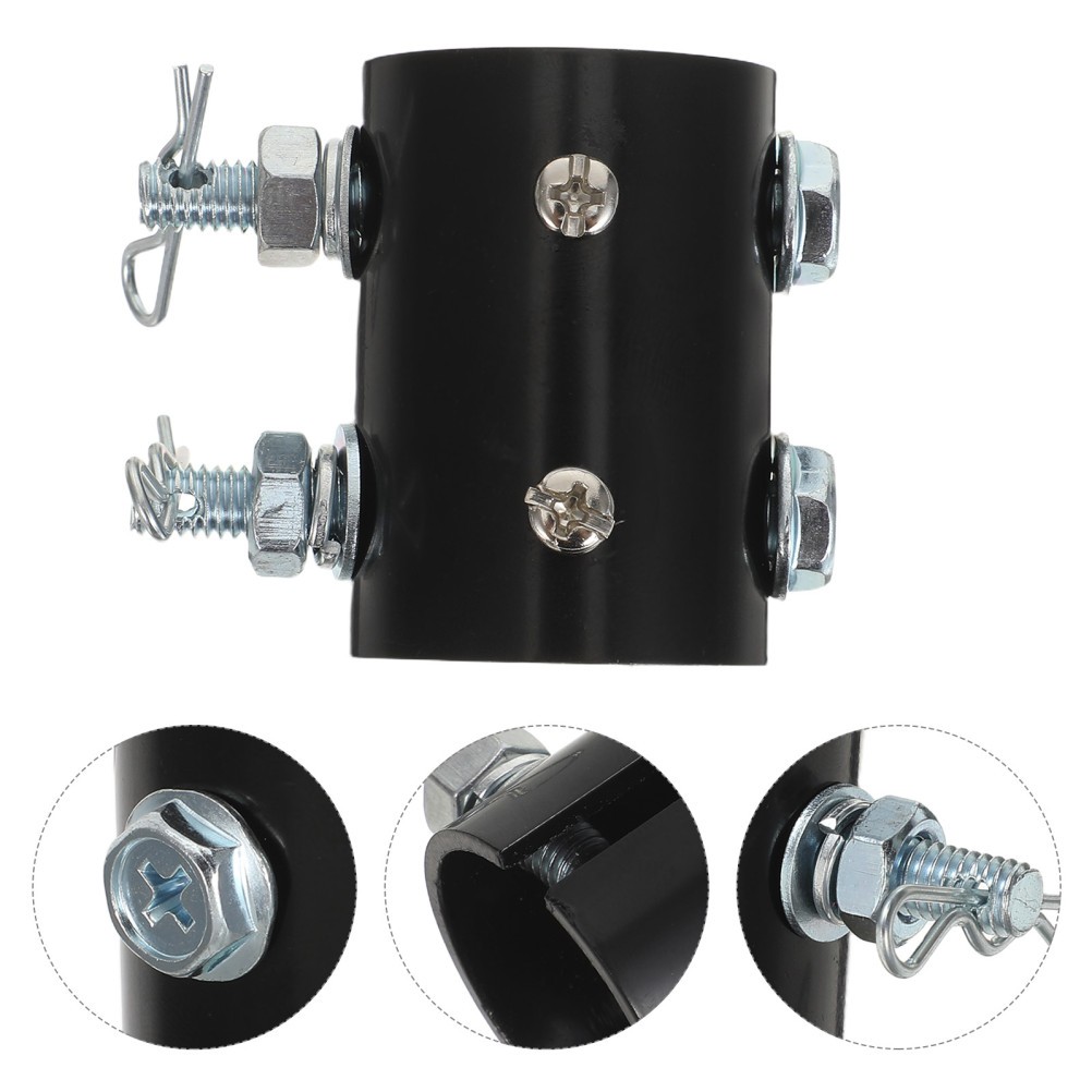 Ceiling Fan Downrod Coupler with Open-Slot Design, 1.22" Outer Diameter & 1.8"
