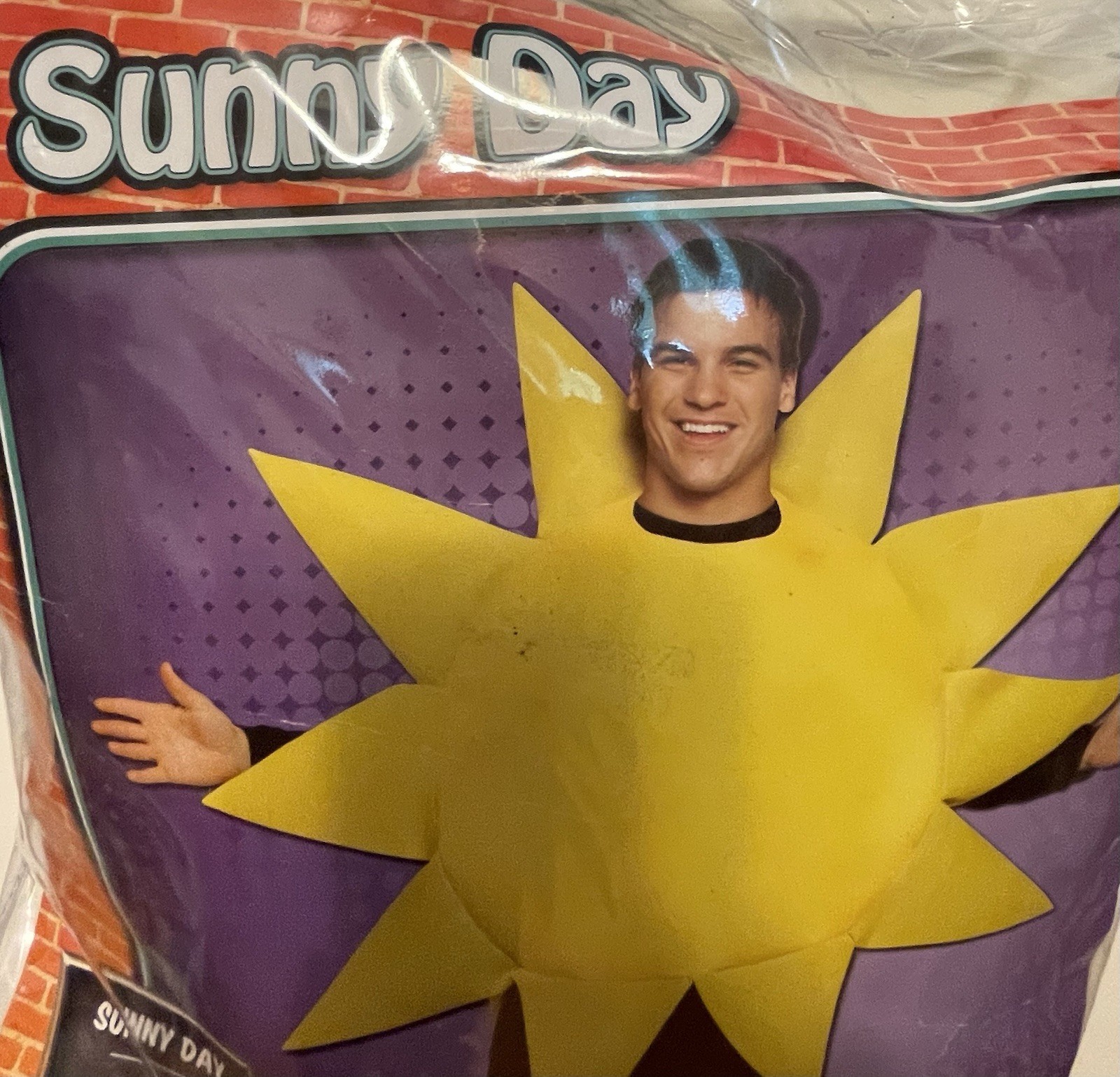 Adults Sunny Day Costume Bright Weather Halloween Cosplay Party Outfit