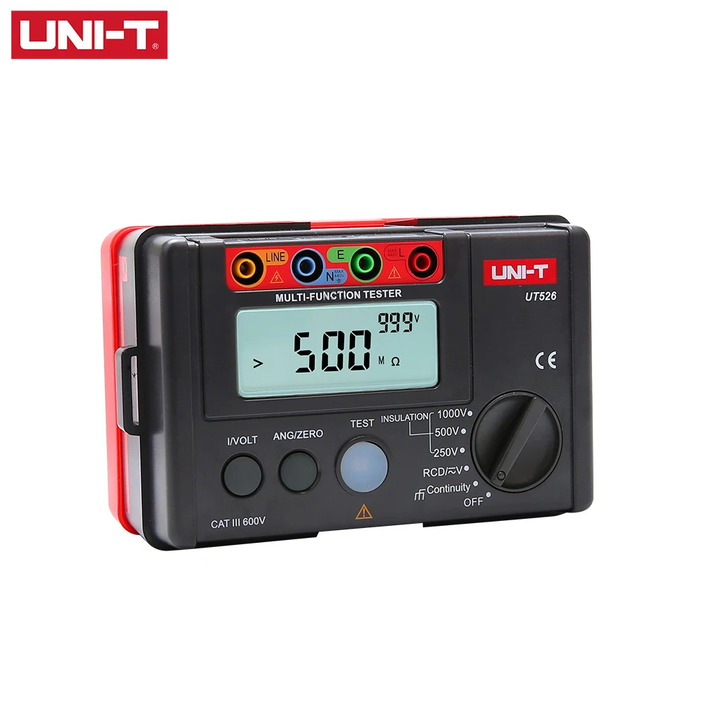 UNIT UT526 Digital Electric Electrical Insulation Tester Earth Resistance Meter