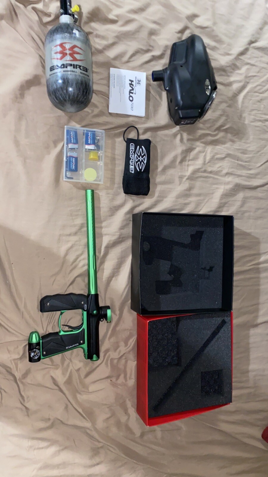 Complete Empire Mini Gs Paintball Set