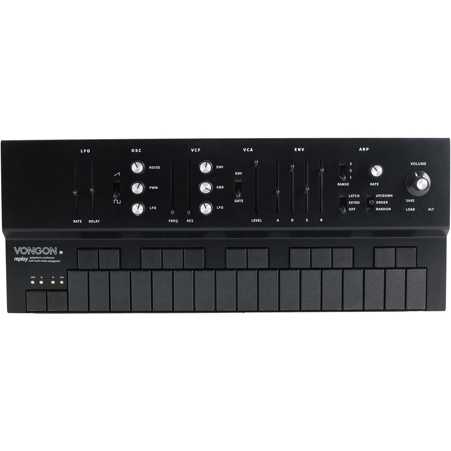 Vongon Replay Polyphonic Synthesizer - Black