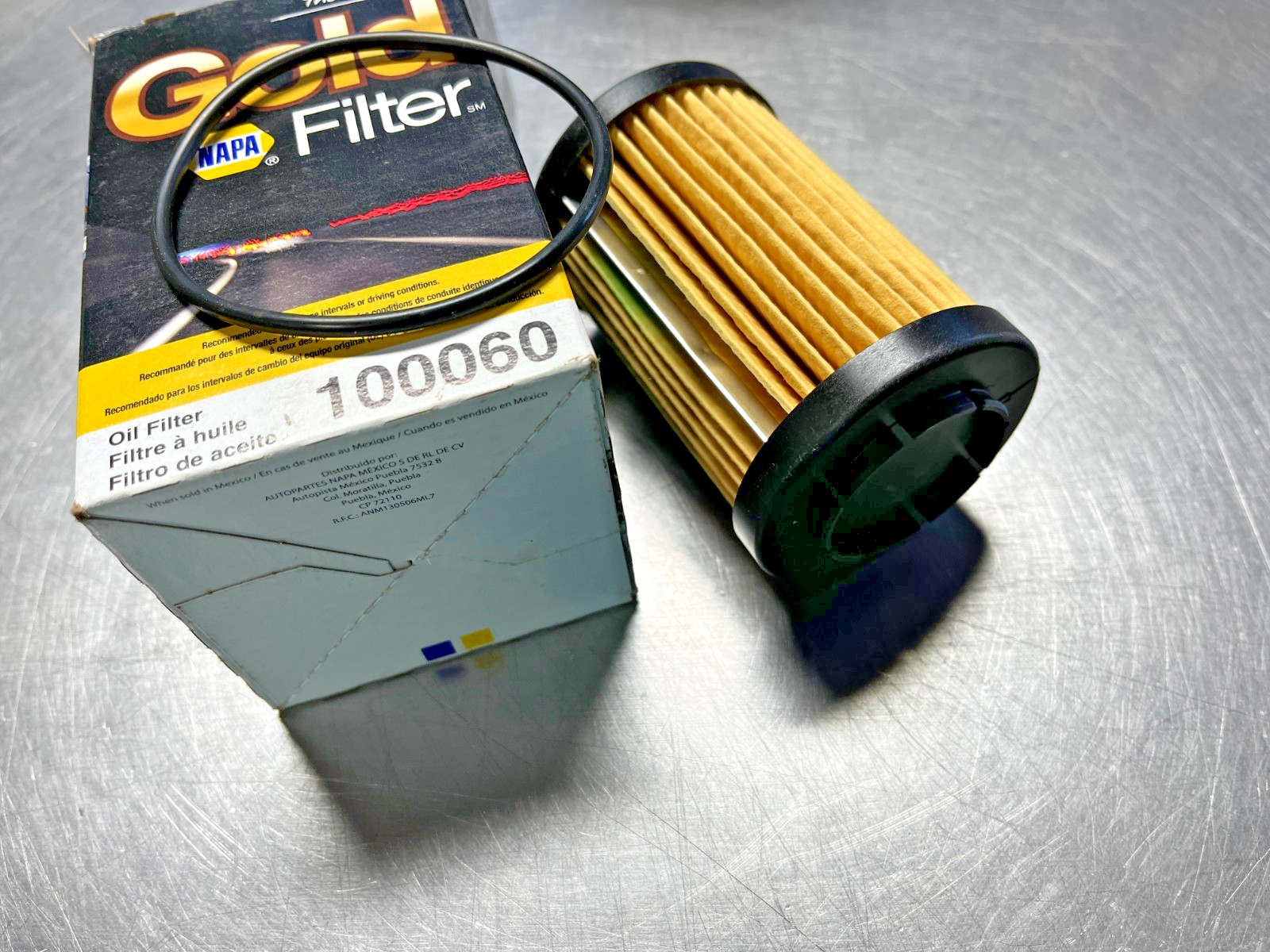 100060 Genuine NAPA Engine Oil FILTER & O-Ring