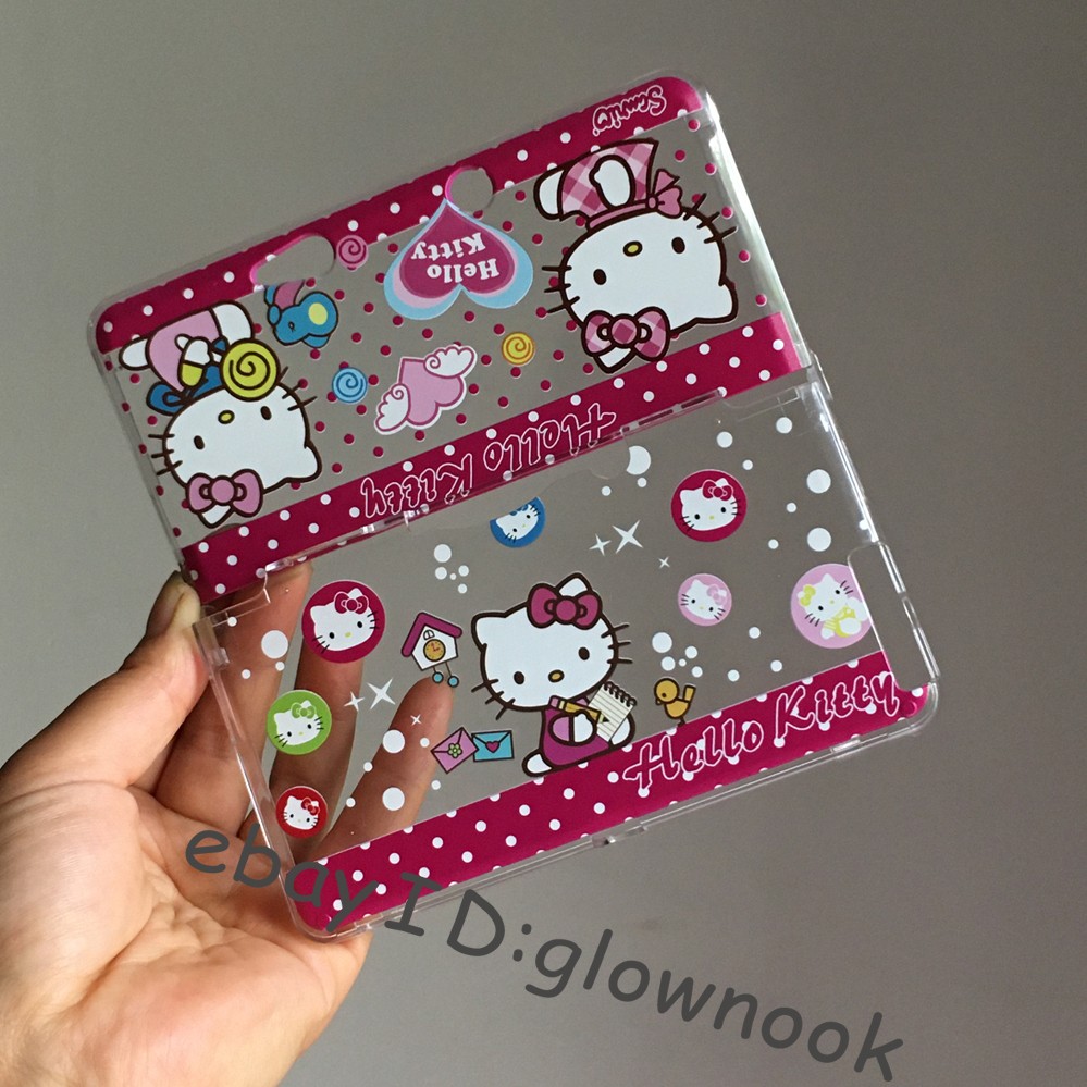 Cute Sanrio Hello Kitty Polka Dot Case for Nintendo 3DS Protective Cover shell