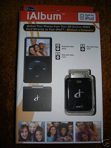 IPOD IAlbum for video 30,60 & 80GB