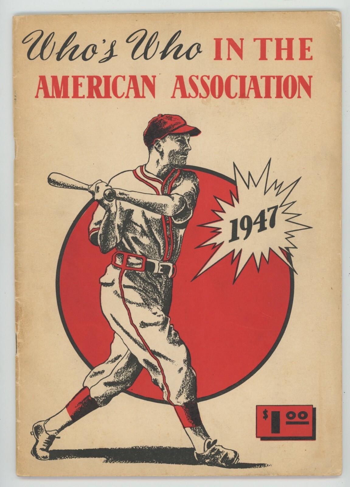 1947 Who's Who's in The American Association 64 Page Program