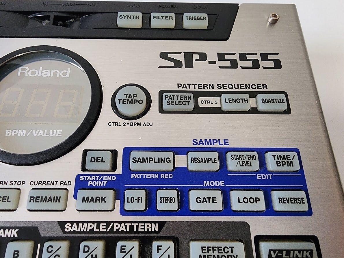 Roland SP-555 Creative Sampler with Performance Effects