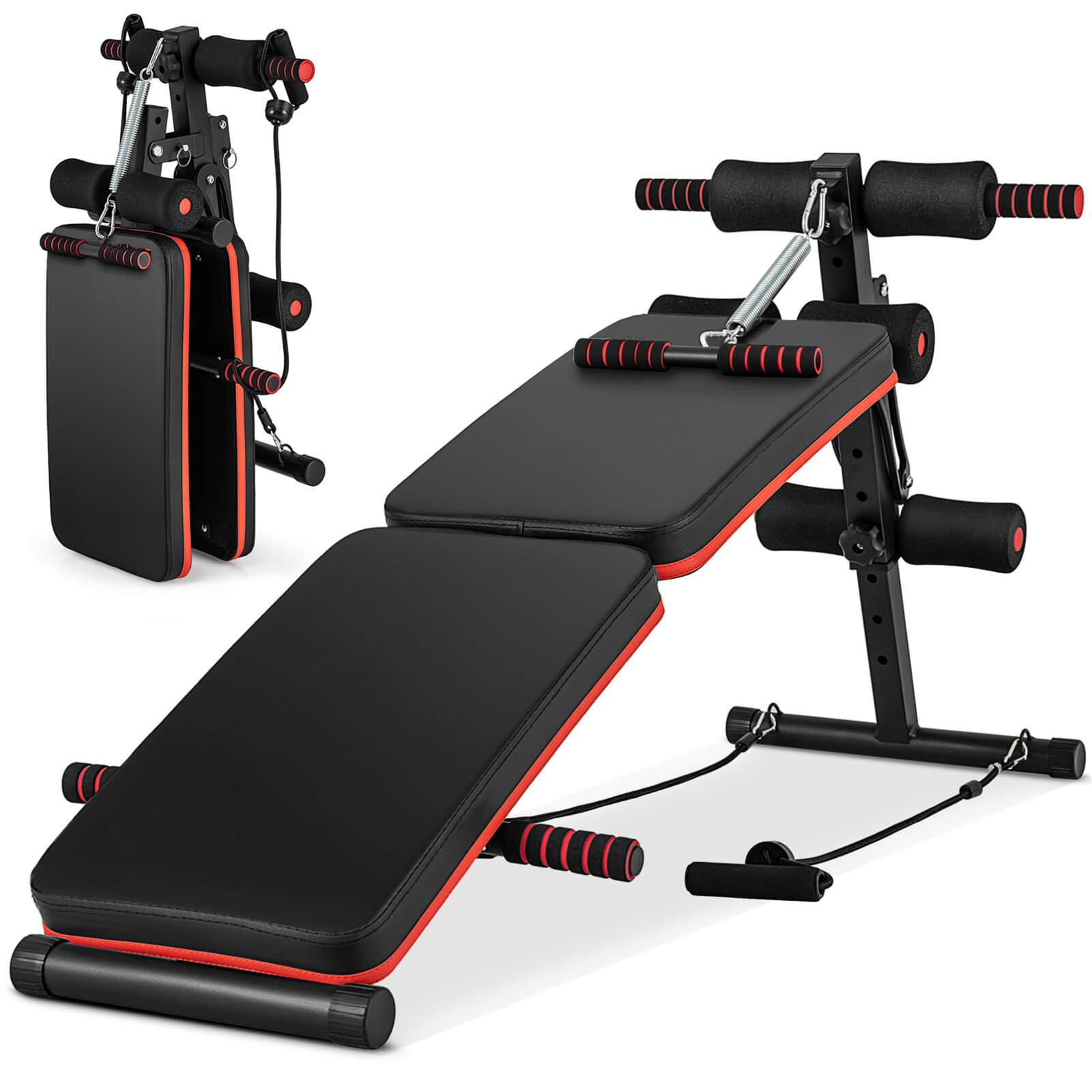 7 in 1 Sit up Bench 7 in 1 Sit up Bench Multi-Layer Structure Cushion Foldable