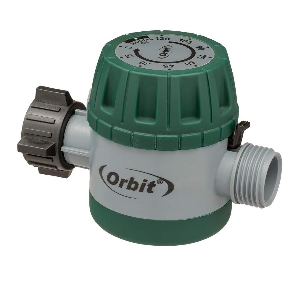 Orbit 62034 1-Station Mechanical Watering Hose Sprinkler Timer