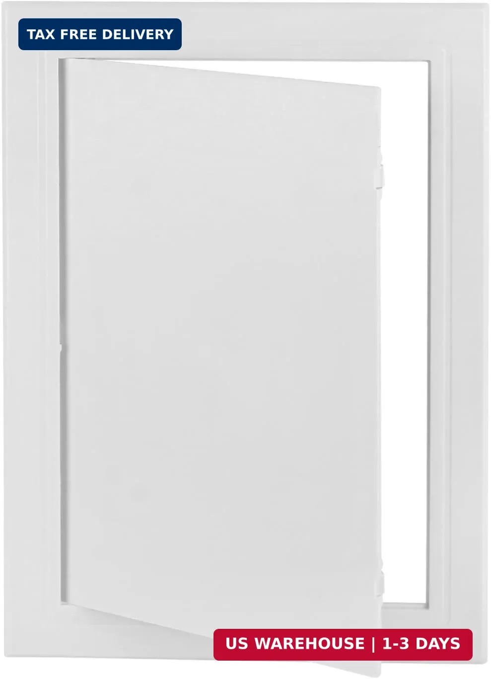 8x12 inch Plastic Access Panel for Drywall Ceiling Plumbing, White | 20cm x 30cm
