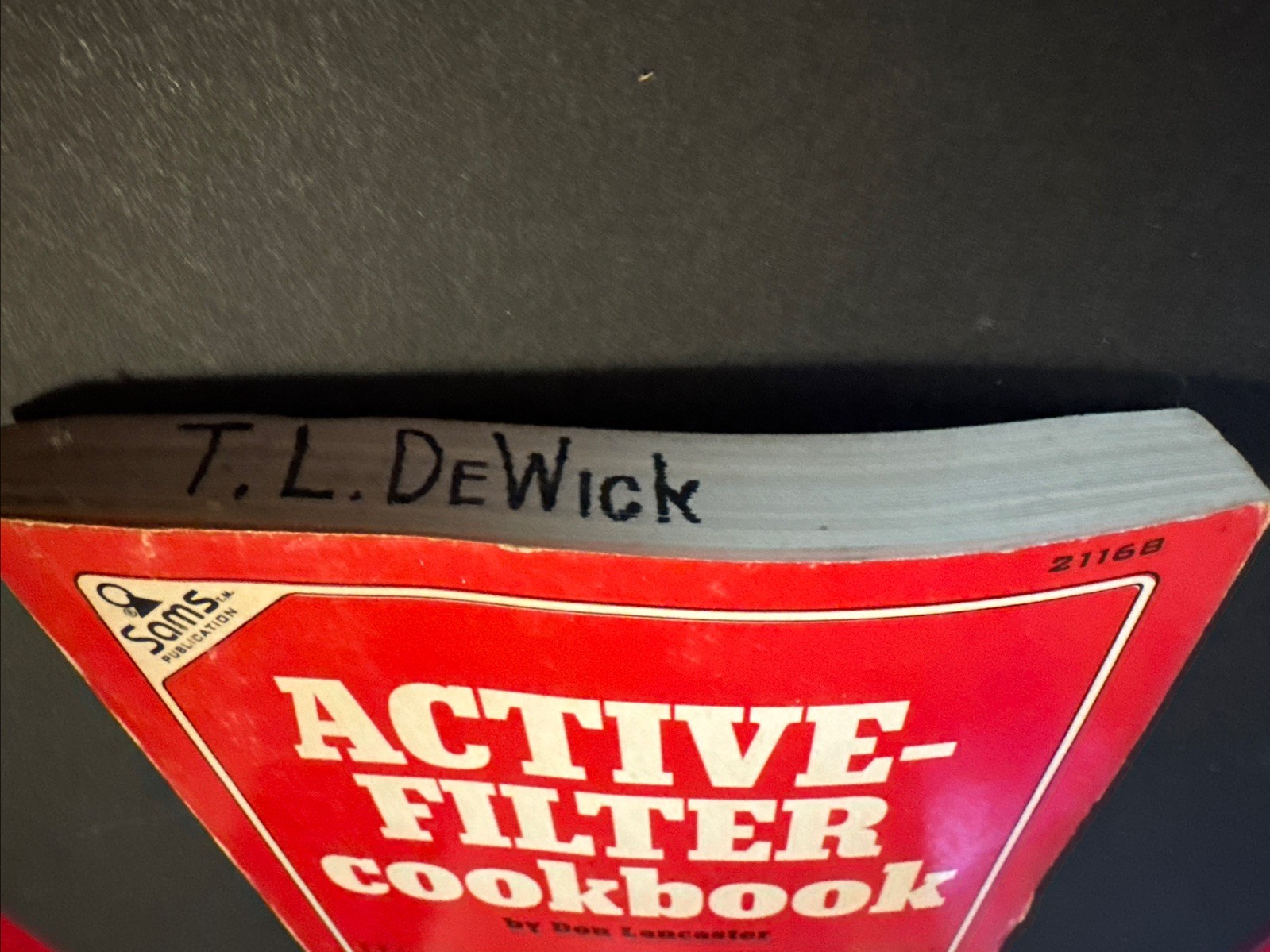 Active Filter Cookbook Don Lancaster 1977 1st Edition 3rd Print Paperback
