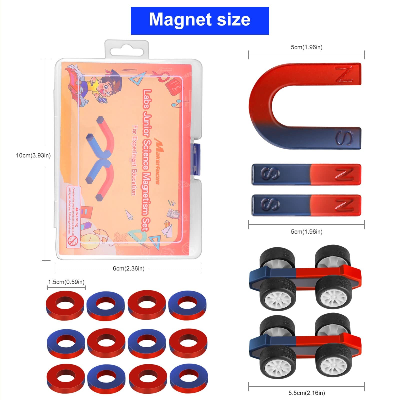 Science Magnet Kits for Kids: Educational Magnet Science Projects STEM Magnets