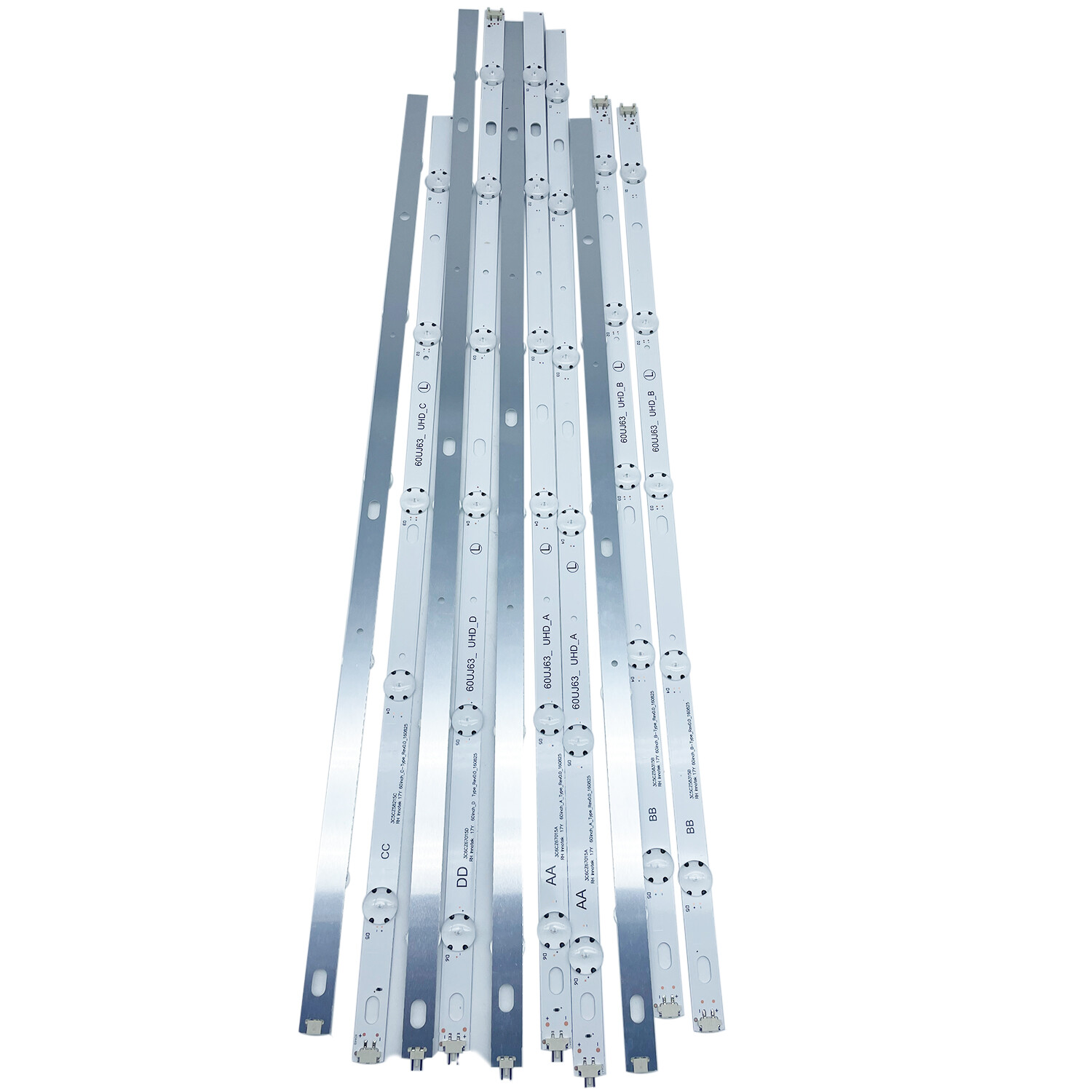 For LG 60UJ6300 60UJ6050 60UJ634V Innotek 17Y 60inch 60UJ63_UHD ABCD LED Strips