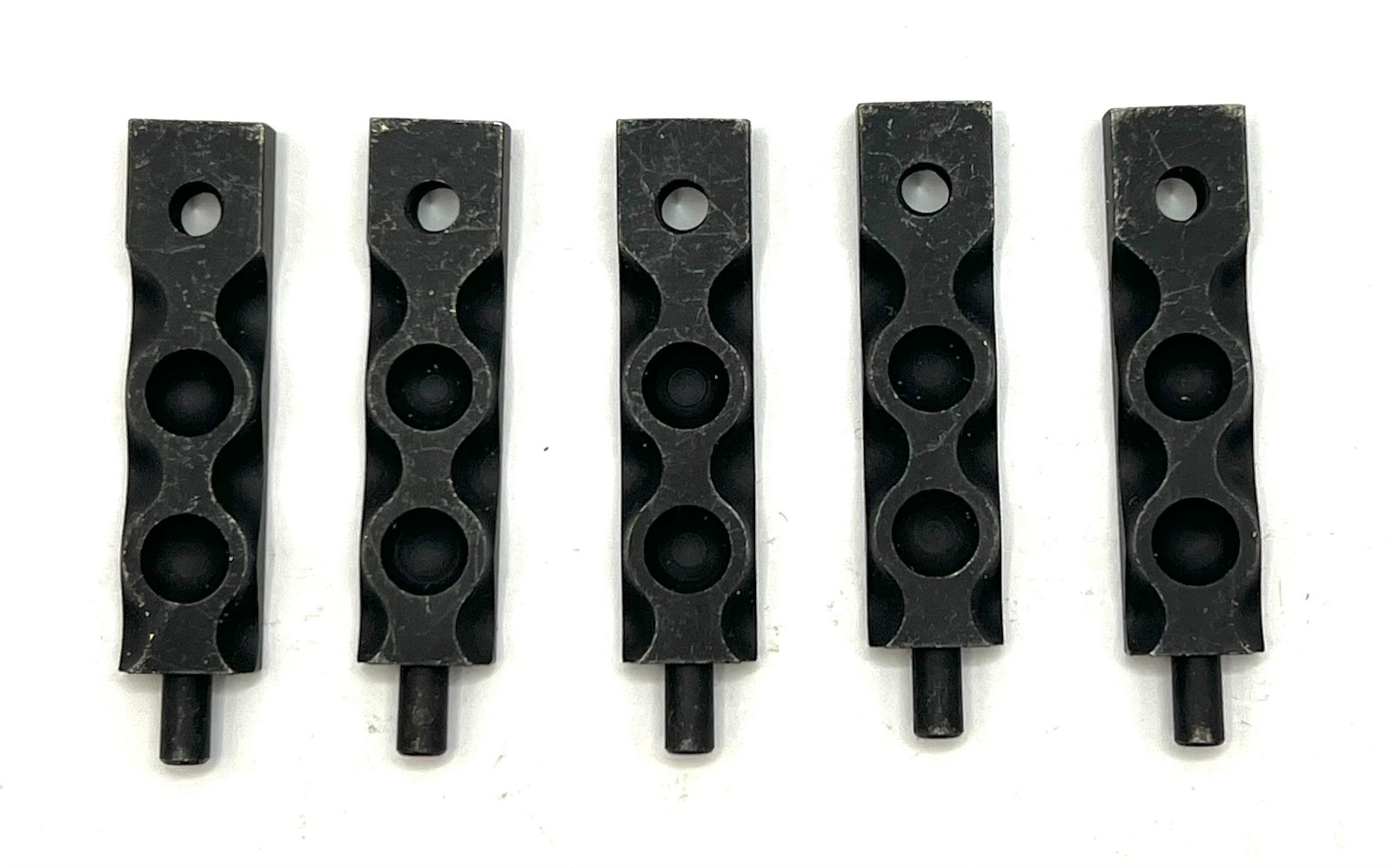 5 Tattoo Machine Short Armature Speed Bars 1018 Black Oxide Steel Parts Made USA