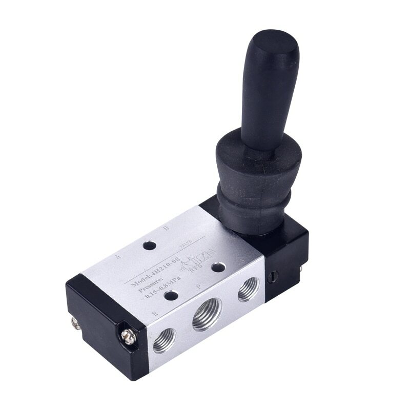 5/3 Way Air Hand Control Valve Spring Return Control Manual Valve 4H230C-08