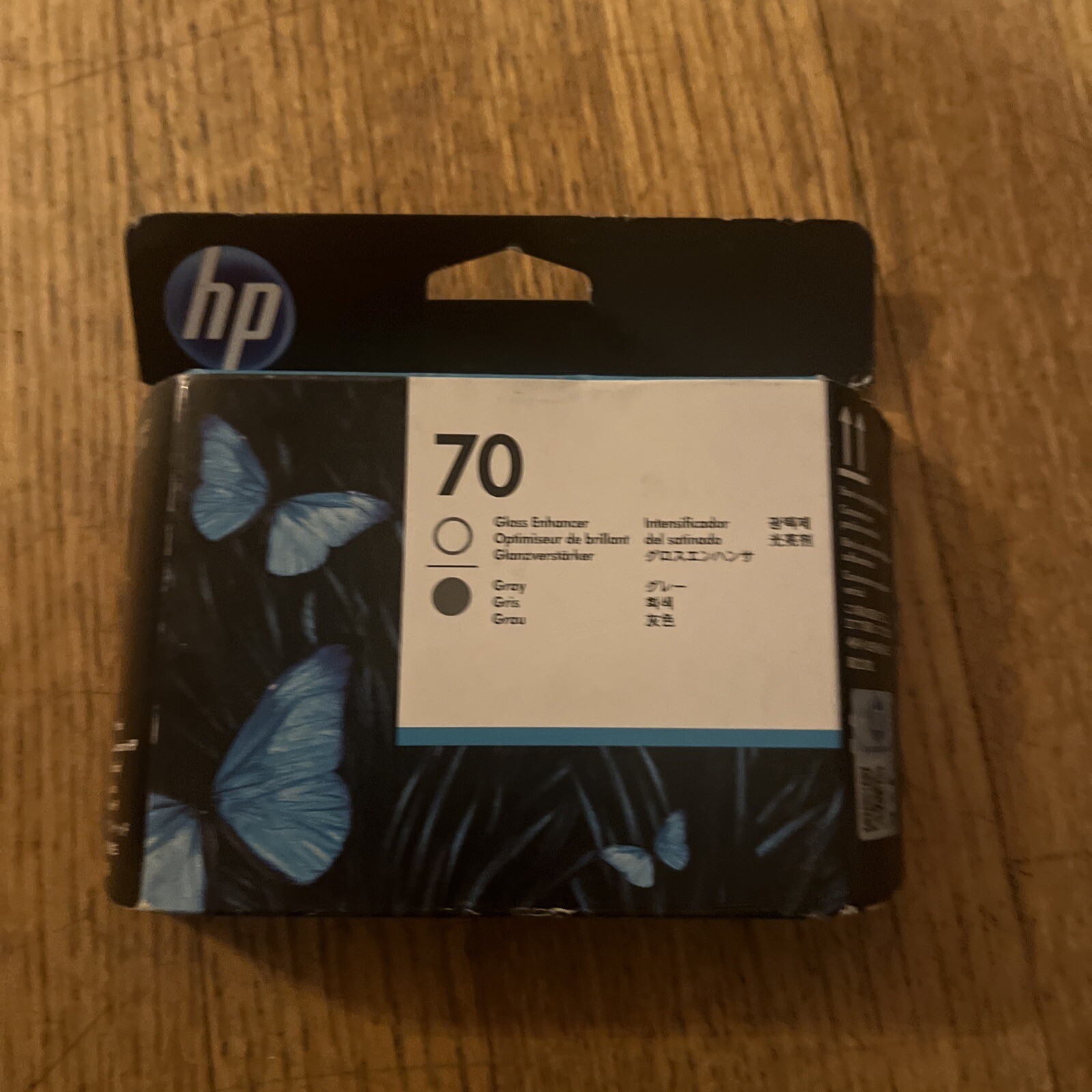 GENUINE HP 70 Gloss Enhancer/Gray PRINTHEAD DESIGNJET Z3100 Z3200 C9410A Expired