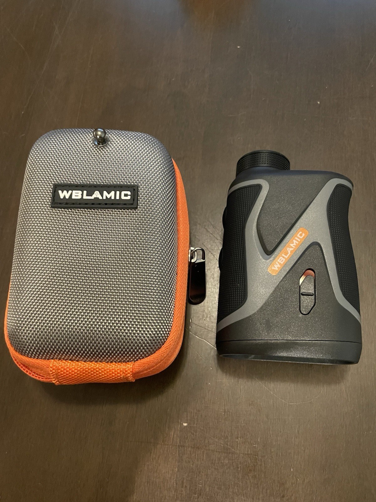 Wblamic Golf 1100 Yard Rangefinder No Charger Comes With Case
