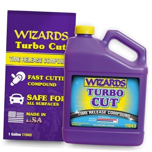 Turbo Cut Buffing Compound for Car Scratch Repair - - Removes 1200 1 Gallon