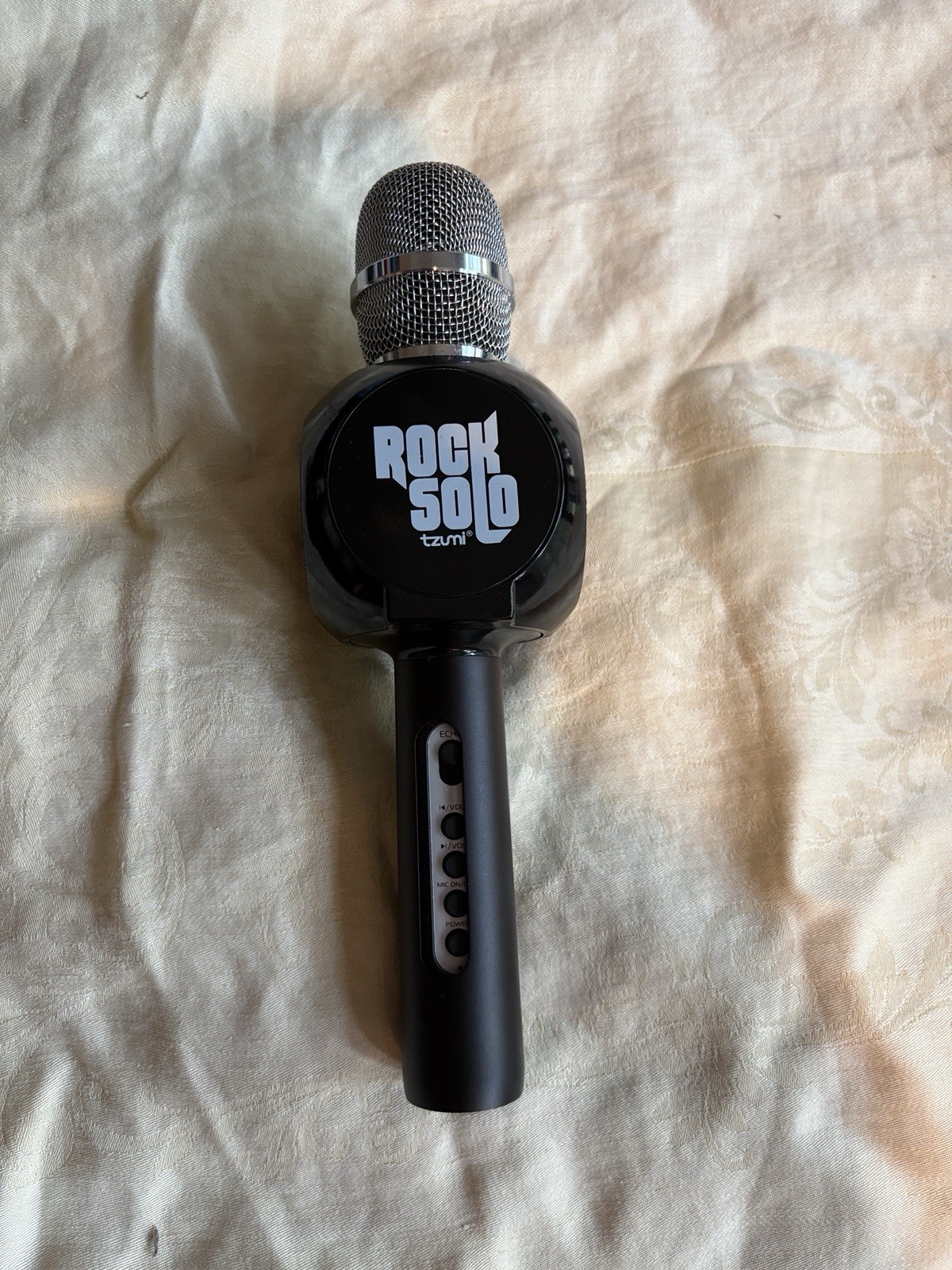 Tzumi Rock Solo Karaoke Mic Bluetooth Built-in Smartphone Holder