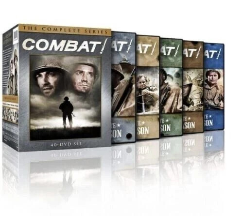 New COMBAT THE COMPLETE SERIES SEASONS 1-5 (DVD, 2013, 40-Disc Set)