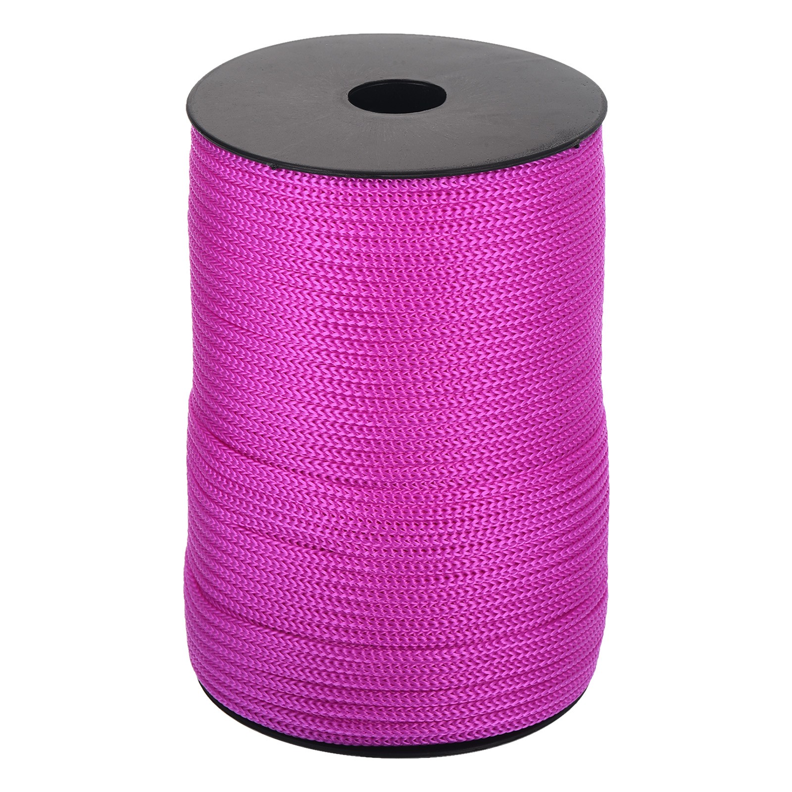 5/32 Inch Polypropylene Rope Braided Ropes, 328ft Nylon Rope Rose Red