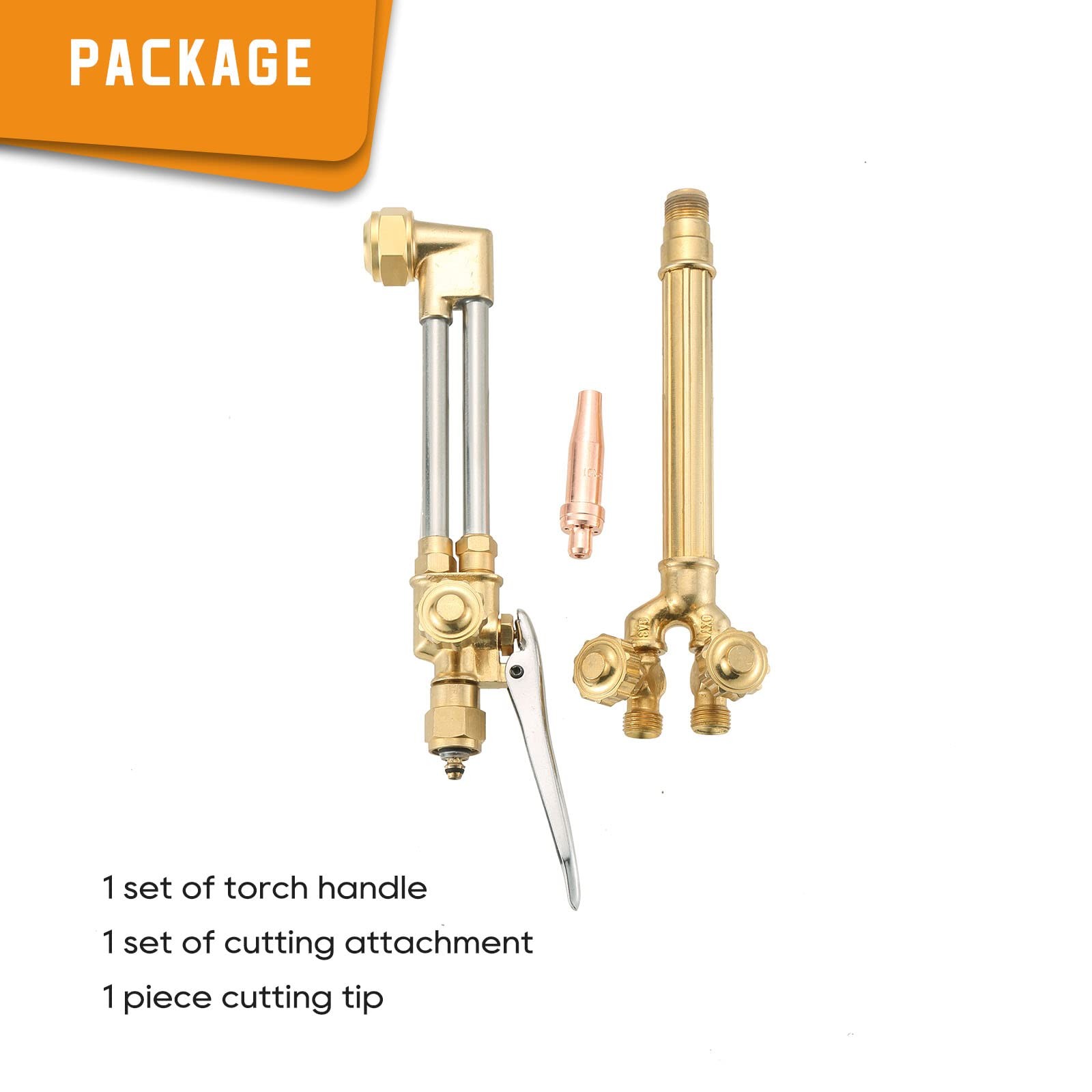 MYFULLY Medium Duty Oxygen/Acetylene Welding Torch | Victor Type Torch Handle...