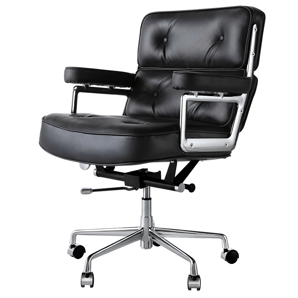High Back EAMS Office Chair Leather Executive Office Desk Task Computer Chair