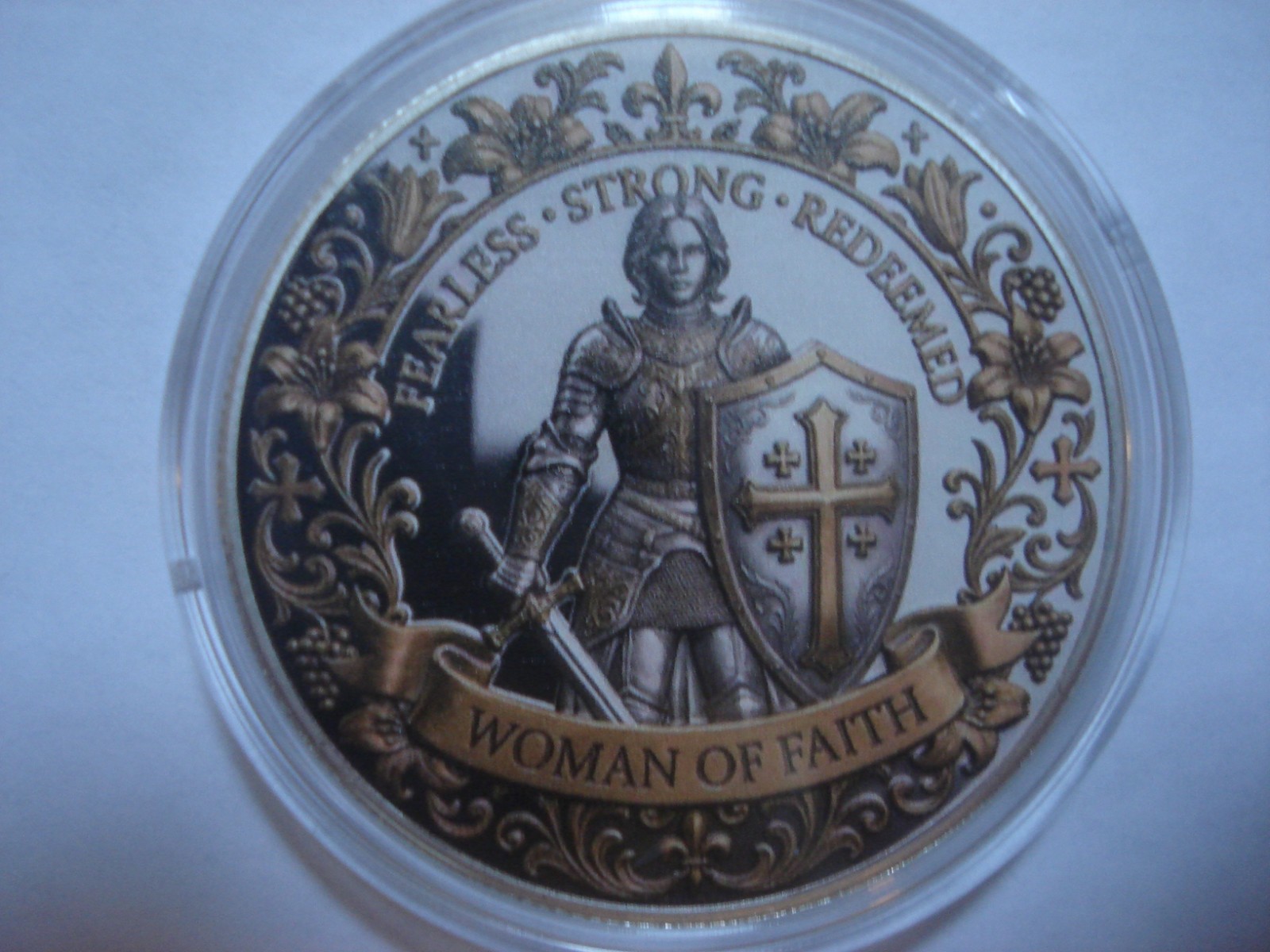 FULL ARMOR OF GOD ~ WOMEN OF FAITH COIN