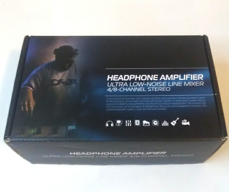 HA-400 ULTRA LOW NOISE LINE MIXER 4/8 CHANNEL STEREO HEADPHONE AMPLIFIER