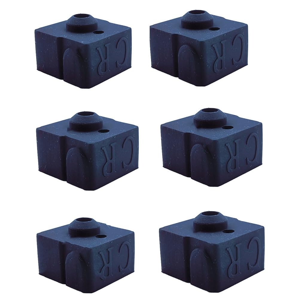 6Pcs Ender 3 Max Neo Silicone Sock, Ender 3 V2 Neo Silicone Sock, CR-6 SE Silico