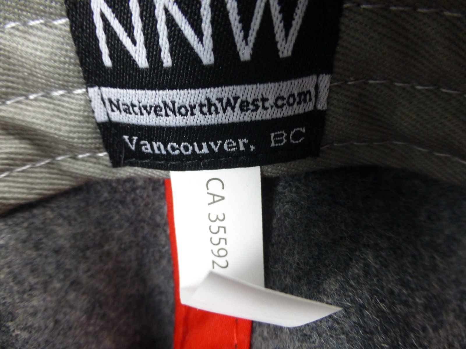 Native Northwest Embroidered Hat Eagle Grey Native Art Adjustable Snapback NWT