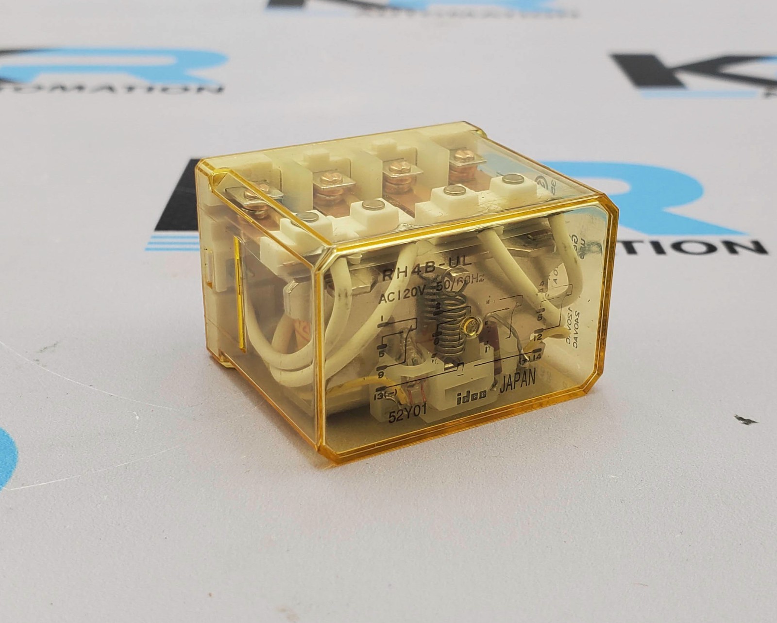 *Lot Of 5* Idec RH4B-UL Relay 120V 60Hz