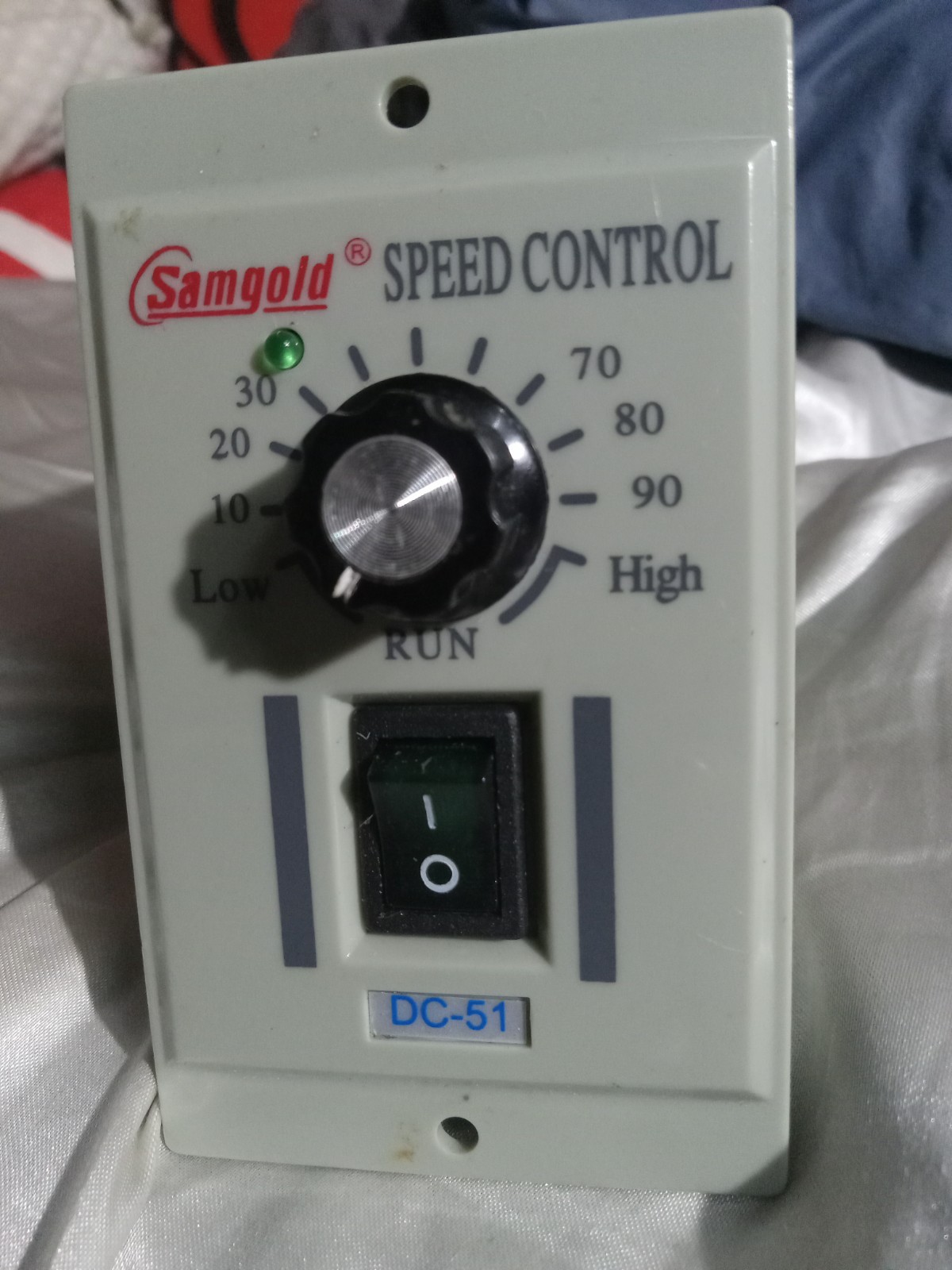 SAMGOLD Speed Control DC-51 90V Untested