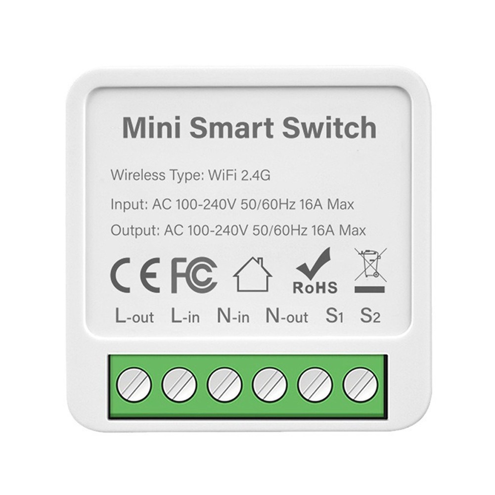 16A WiFi Relay Module    Light  Voice Control For  Home Automation M6M98984