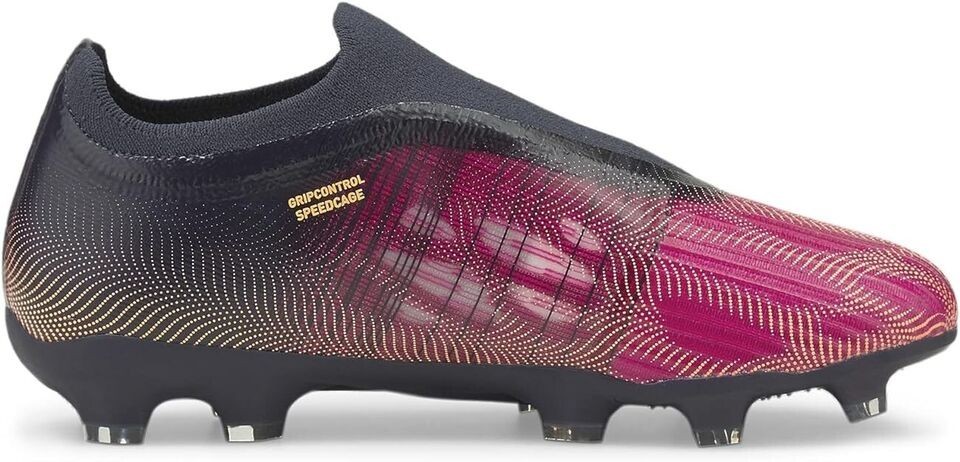 Puma Jr Ultra 3.4 FG/AG Fuchsia Neon Citrus Parisian Night 3C Soccer Cleats NIB